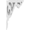 Ekena Millwork Amber Architectural Grade PVC Corbel, 1 7/8"W X 6 1/2"D X 11"H CORP01X06X11AE - alternate 2
